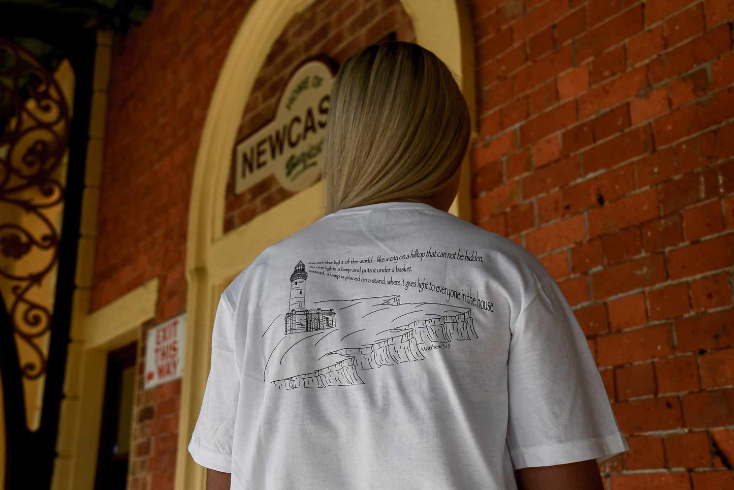 Light on a hill Tee