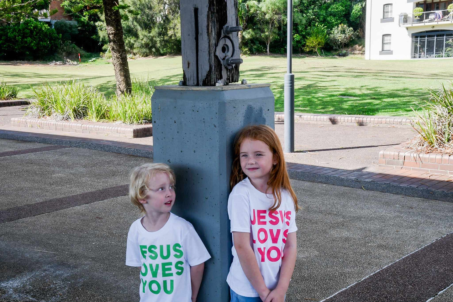 Kids Jesus Loves You Tee